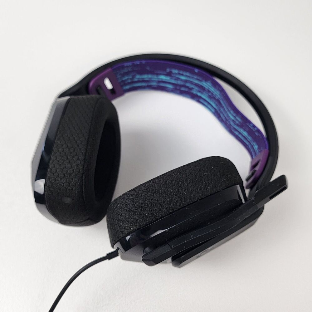 Logitech G335 Wired Gaming Headset Flip Mute Mic Black Tested